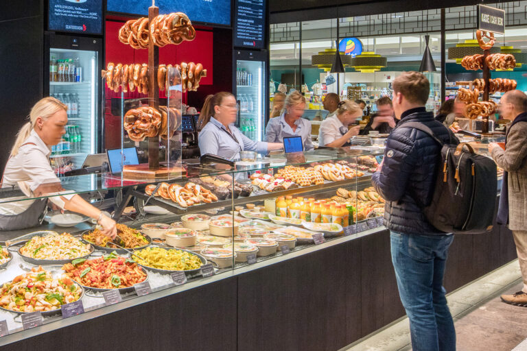 Kulinarisches Angebot Seafood meets Asia